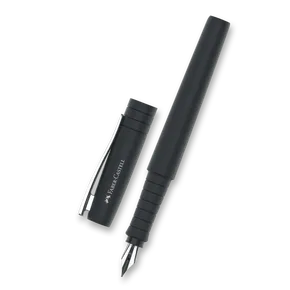 Faber-Castell Füllfederhalter Poly Pen M, Schwarz